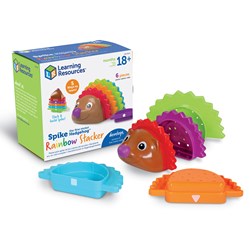 Learning Resources - Spike The Fine Motor Hedgehog® Rainbow Stackers