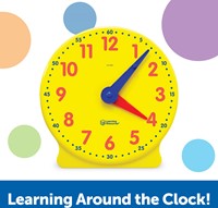 Learning Resources - Big Time® 12hr Demonstration Clock-2