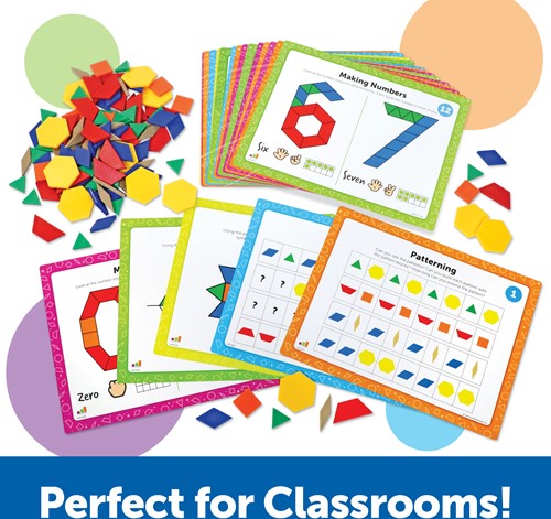 Learning Resources - Pattern Block Math Activity Set-2