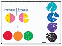 Learning Resources - Double-Sided Magnetic Demonstration Rainbow Fraction® Circles-3