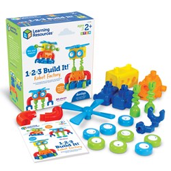 Learning Resources - 1-2-3 Build It!™ Robot Factory