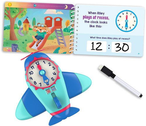 Learning Resources - Time to Learn Telling Time Activity Set