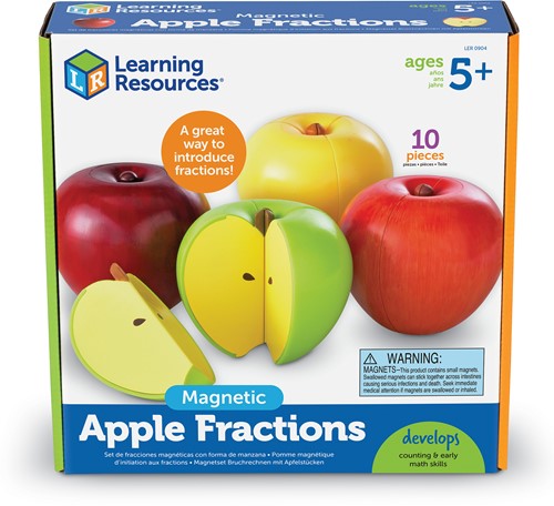 Learning Resources - Magnetic Apple Fractions
